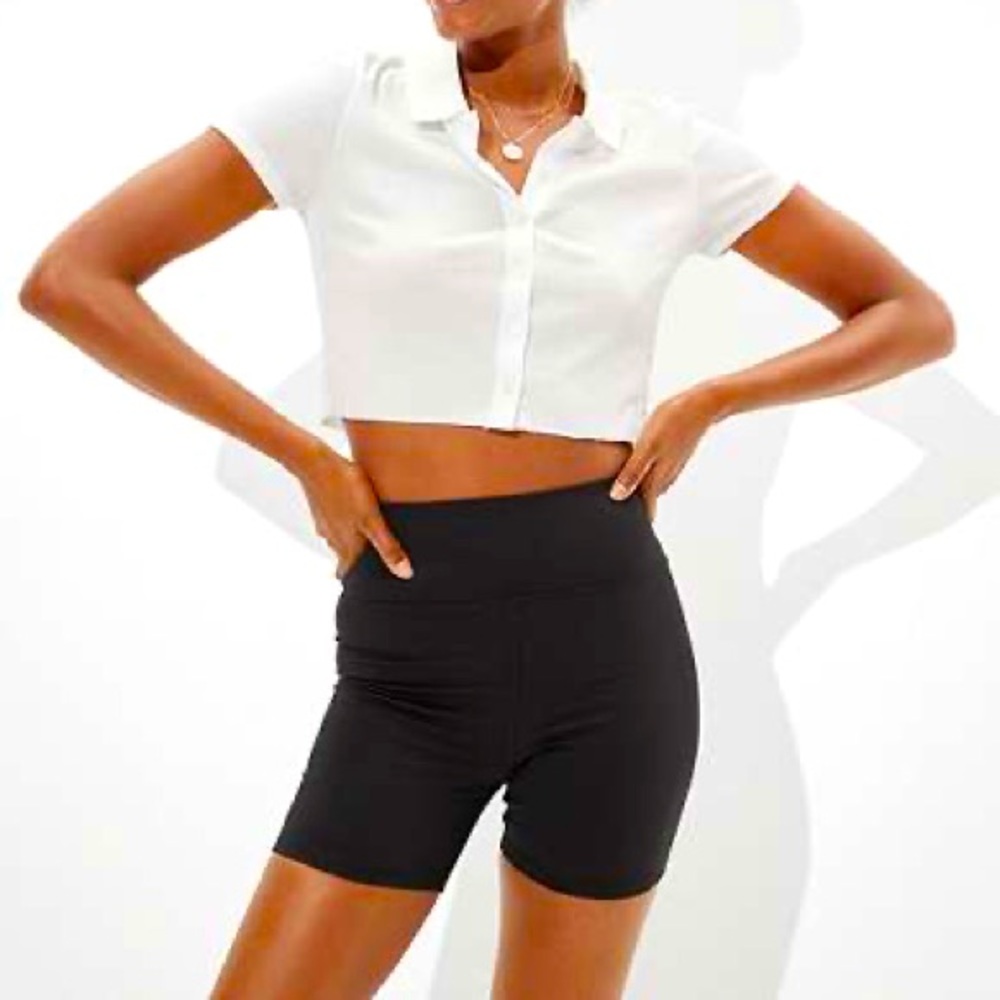 These biker shorts are most comfortable. so perfect for the gym!!!